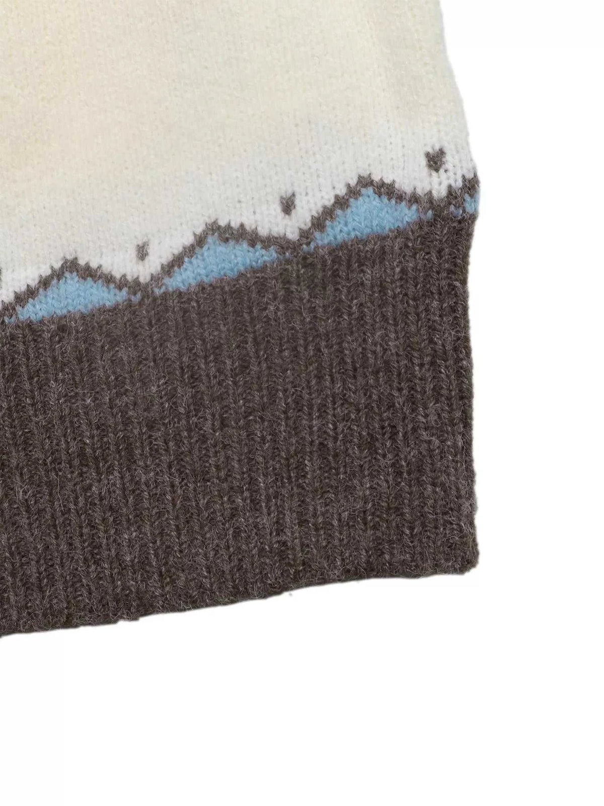 Fair Isle Pattern Round Neck Sweater 101002092682408 55 Affordable Fashion Under $100 Jerry's Apparel 