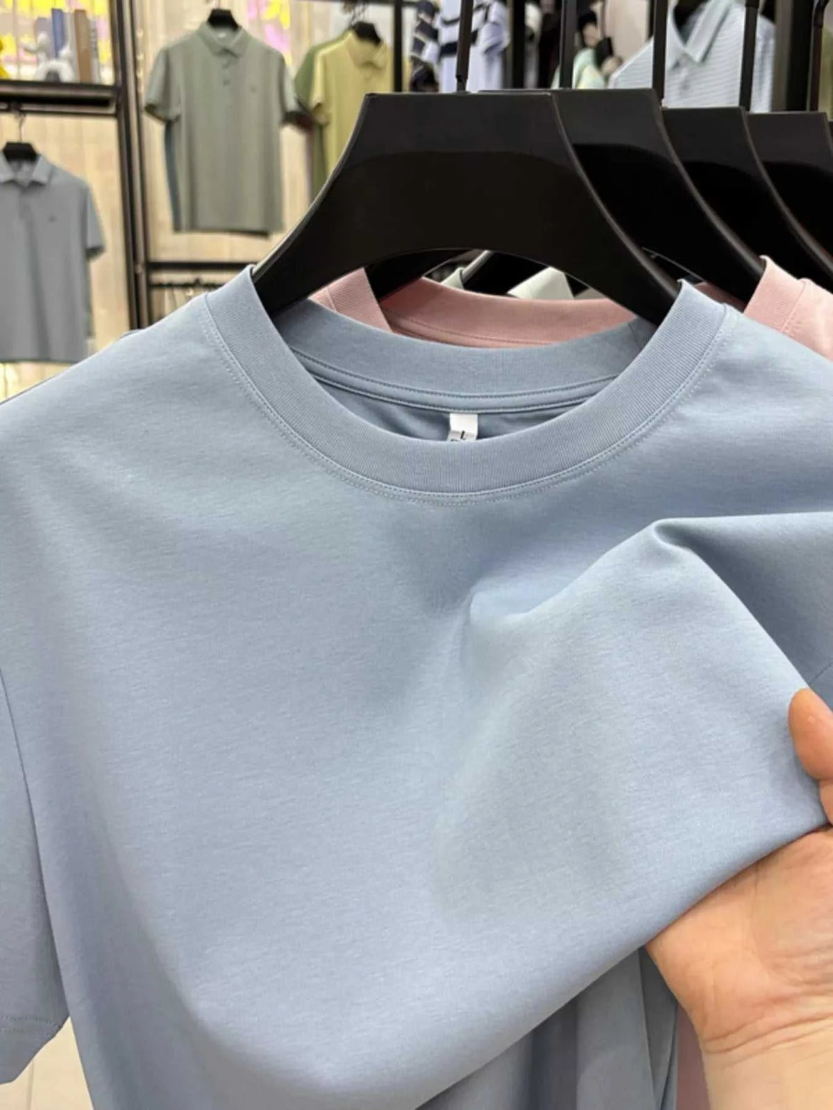 Men's Plus Size Short Sleeve Crew Neck T-Shirt 100400190324529 52 Affordable Fashion Under $100 Jerry's Apparel 