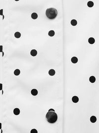 Polka Dot Zip Up Cropped Jacket 100100822180695 55 Seasonal Fashion Collections Jerry's Apparel 
