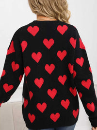 Valentine's Day Heart Crew Neck Sweater 100100681376039 48 Affordable Fashion Under $100 Jerry's Apparel 
