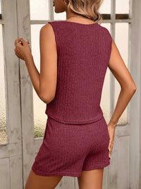 Ribbed Knit Tank and Shorts Set 100100161144367 33 Affordable Fashion Under $100 Jerry's Apparel 