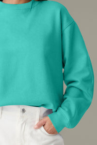 Round Neck Long Sleeve Sweatshirt