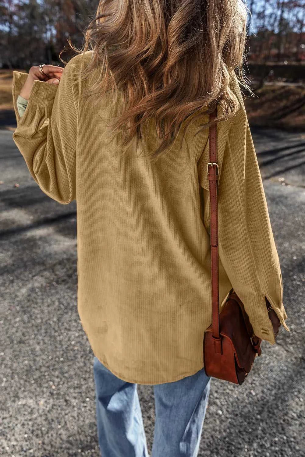 Button Up Long Sleeve Jacket 100100972205828 68 Affordable Fashion Under $100 Jerry's Apparel 