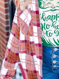 Plaid Button-Down Long Sleeve Shacket 100100614323151 46 Affordable Fashion Under $100 Jerry's Apparel 