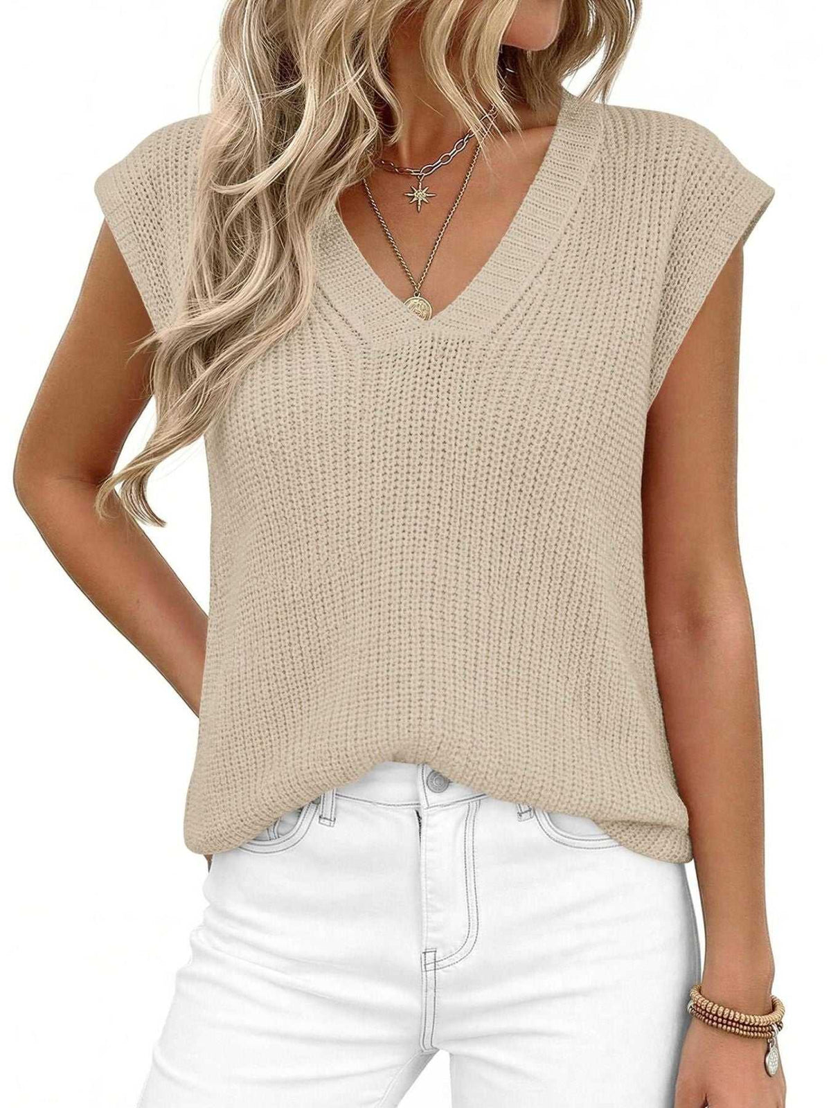 V-Neck Sweater Vest 100100981725445 37 Affordable Fashion Under $100 Jerry's Apparel 