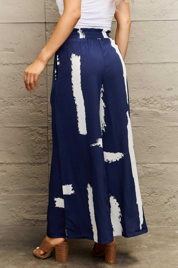 Perfee Printed Wide Leg Long Pants 100102502052769 31 Affordable Fashion Under $100 Jerry's Apparel 