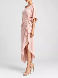 Full Size One-Shoulder Asymmetric Hem Midi Dress Plus Size 101001732260581 53 Gifts for Her Jerry's Apparel 