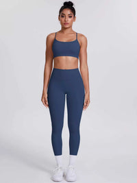 Criss-Cross Back Cami and Leggings Active Set 101006319091881 80 Affordable Fashion Under $100 Jerry's Apparel 