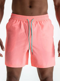 Men's Plus Size Drawstring Shorts with Pockets
