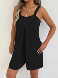 Sweetheart Neck Wide Strap Romper 100100528995455 21 Affordable Fashion Under $100 Jerry's Apparel 
