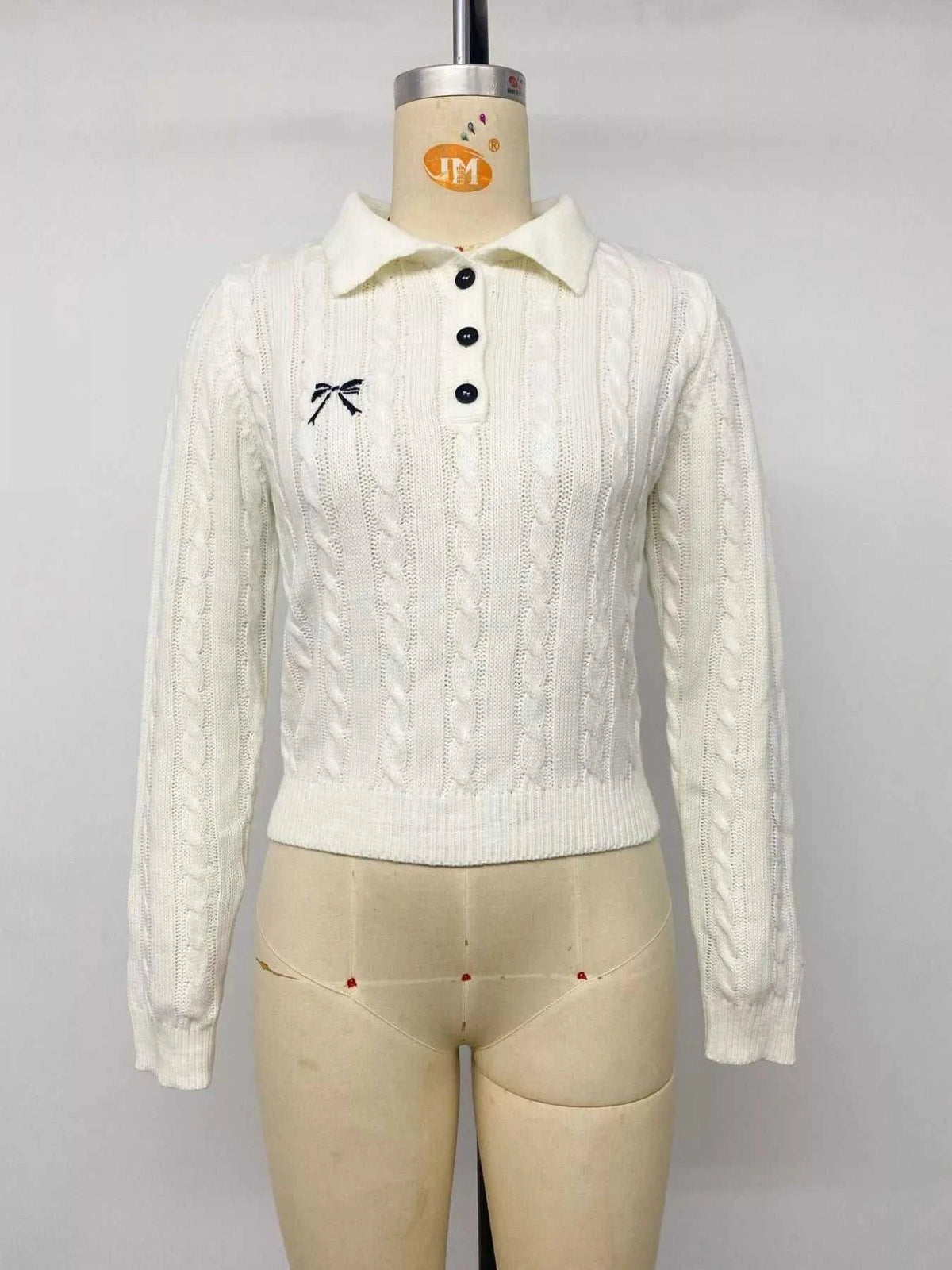 Cable Knit Long Sleeve Sweater 100100519304494 44 Affordable Fashion Under $100 Jerry's Apparel 