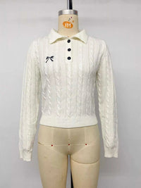 Cable Knit Long Sleeve Sweater 100100519304494 44 Affordable Fashion Under $100 Jerry's Apparel 