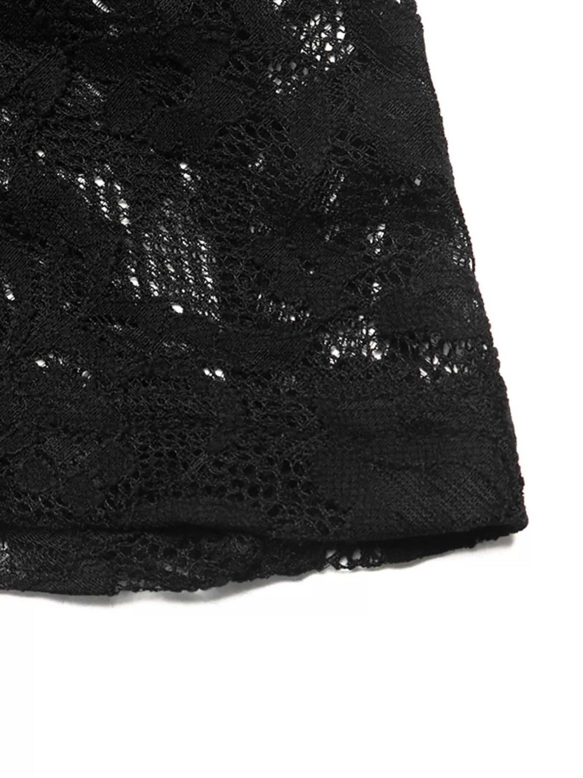 Elegant Lace Long Sleeve Mini Dress 100100416267277 48 Affordable Fashion Under $100 Jerry's Apparel 