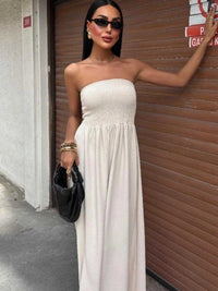 Strapless Smocked Maxi Dress 100100836162604 39 Gifts for Her Jerry's Apparel 