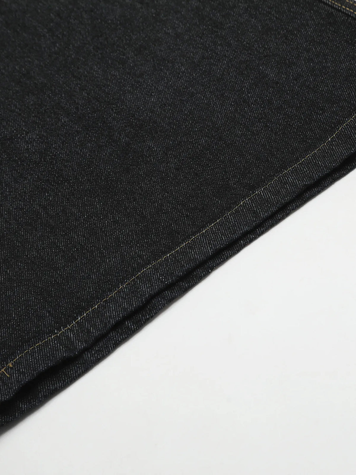 Men's Wide Leg Denim Shorts
