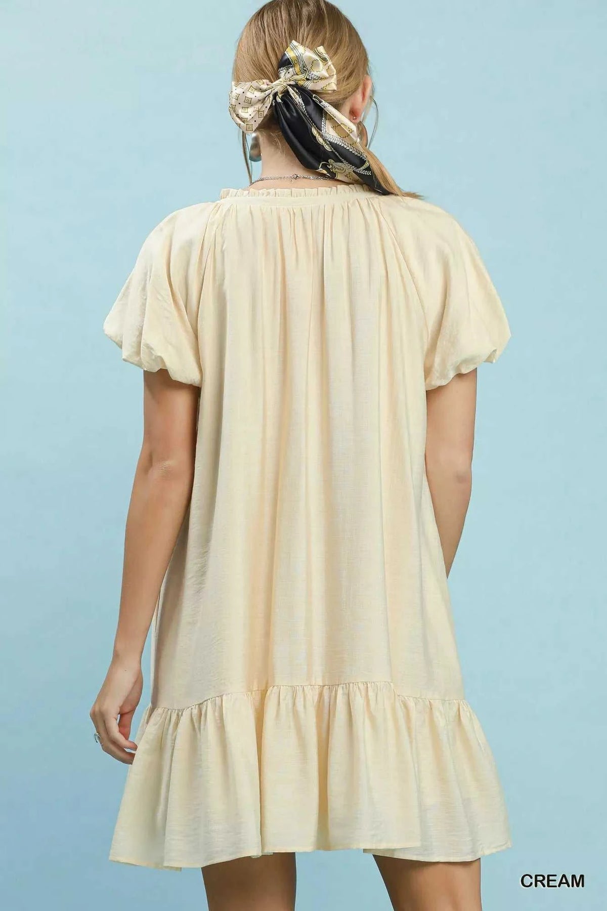 Umgee Ruffle Hem Shift Mini Dress 100100258601434 55 Affordable Fashion Under $100 Jerry's Apparel 