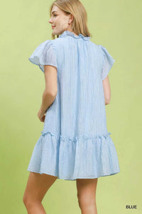 Umgee Textured Ruffle Hem Mini Dress 100100420861229 51 Affordable Fashion Under $100 Jerry's Apparel 