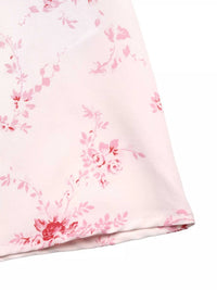 Floral Print Frill Trim Cami Dress 100100490304212 34 Women's Midi Dress Affordable Boutique Dresses Under $50 Jerry's Apparel 