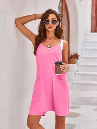 Lovelet Spaghetti Strap Romper with Pockets 100100861551903 26 Affordable Fashion Under $100 Jerry's Apparel 