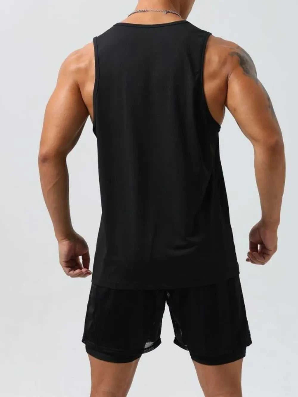 Men's Plus Size Round Neck Tank 100400025432495 34 Affordable Fashion Under $100 Jerry's Apparel 