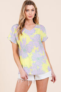 Floral Short Sleeve T-Shirt