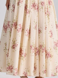 Floral Spaghetti Straps Midi Dress 101001005550846 56 Affordable Fashion Under $100 Jerry's Apparel 