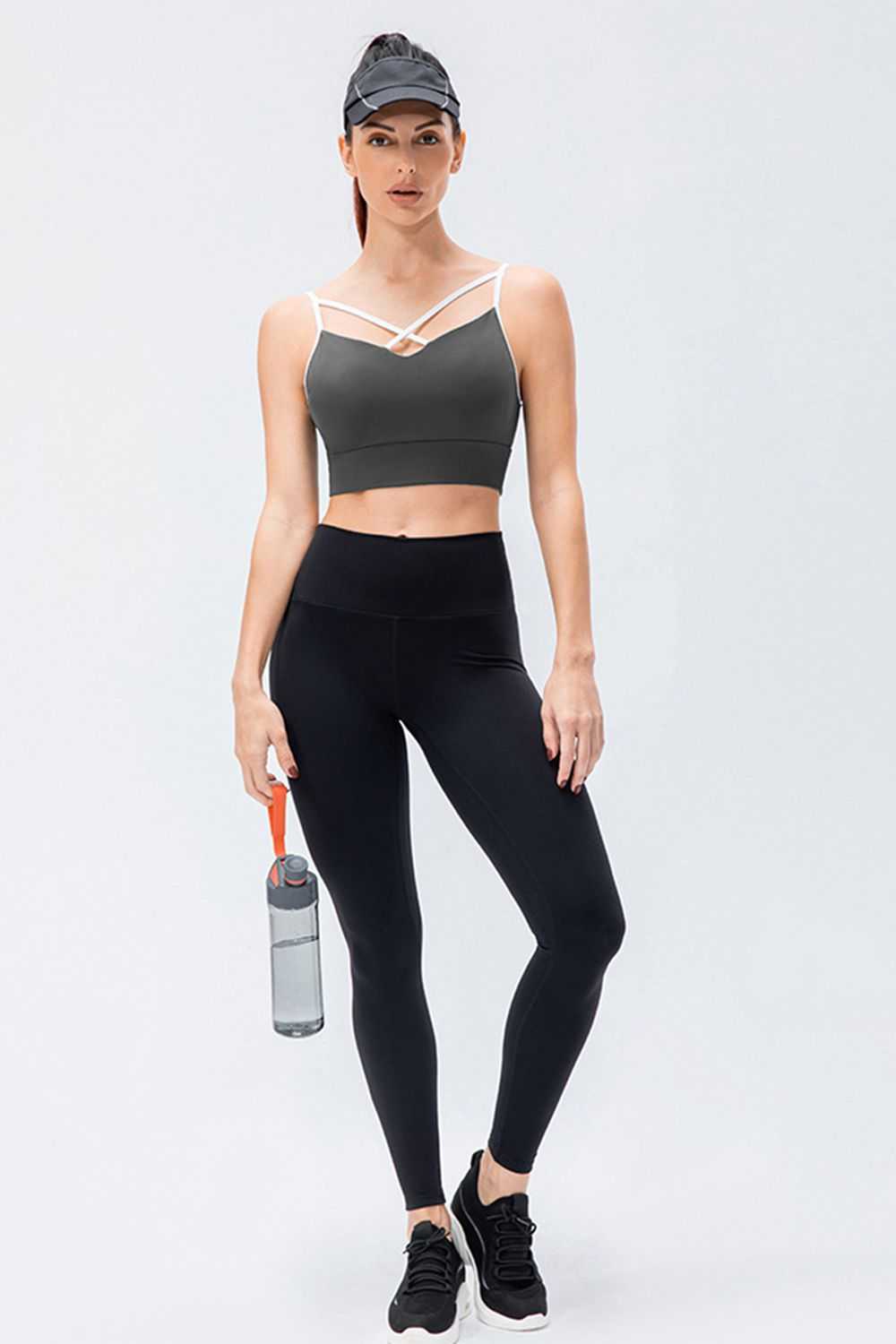 Wide Waistband Slim Fit Active Leggings 100100209766860 38 Affordable Fashion Under $100 Jerry's Apparel 