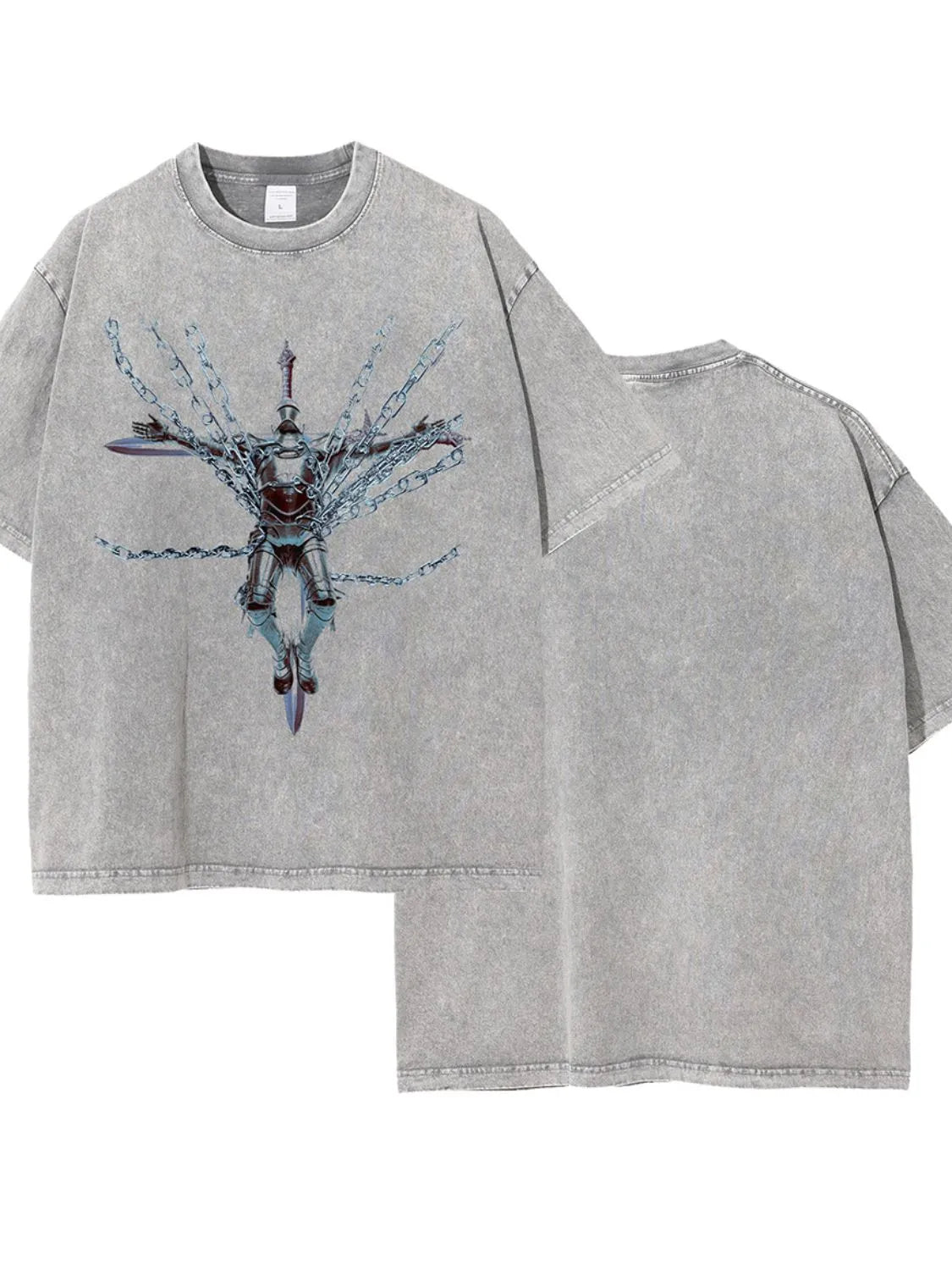 Men's Round Neck Graphic T-Shirt