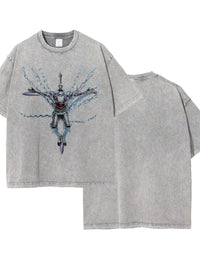 Men's Round Neck Graphic T-Shirt