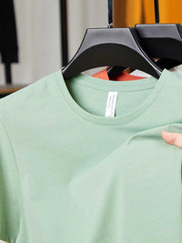Men's Plus Size Round Neck Short Sleeve T-Shirt 100400688072393 23 Affordable Fashion Under $100 Jerry's Apparel 