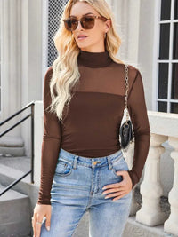 Lovelet Mock Neck Long Sleeve Top 100100702645890 33 Affordable Fashion Under $100 Jerry's Apparel 