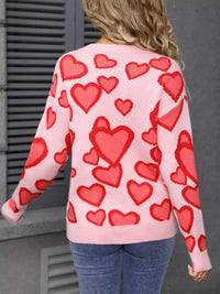 Valentine's Day Heart Crew Neck Sweater 100100791356331 48 Affordable Fashion Under $100 Jerry's Apparel 
