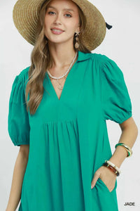 Umgee Solid Tiered Midi Dress 100100537641335 60 Affordable Fashion Under $100 Jerry's Apparel 