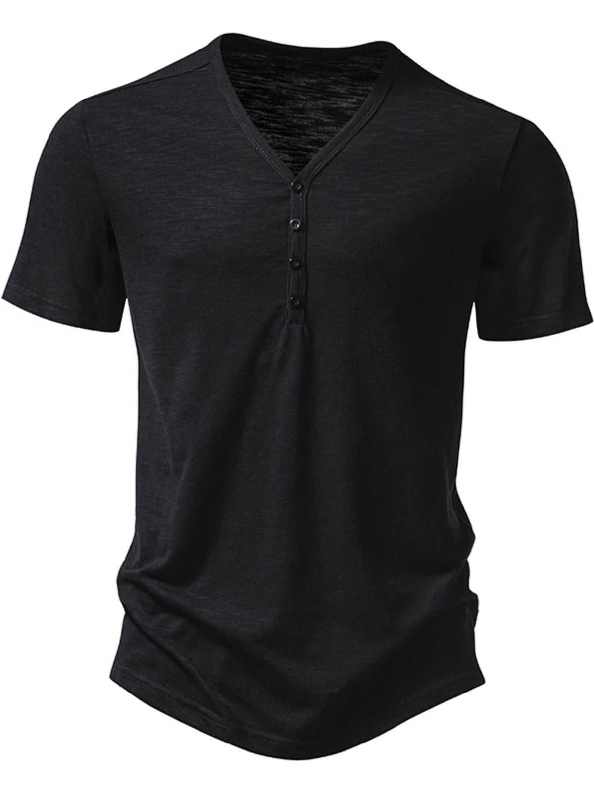 Men's Casual Button Detail T-Shirt 100400483124251 27 Affordable Fashion Under $100 Jerry's Apparel 