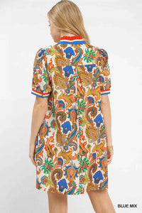 Umgee Jacquard Abstract Print Mini Dress 100100853331349 51 Affordable Fashion Under $100 Jerry's Apparel 