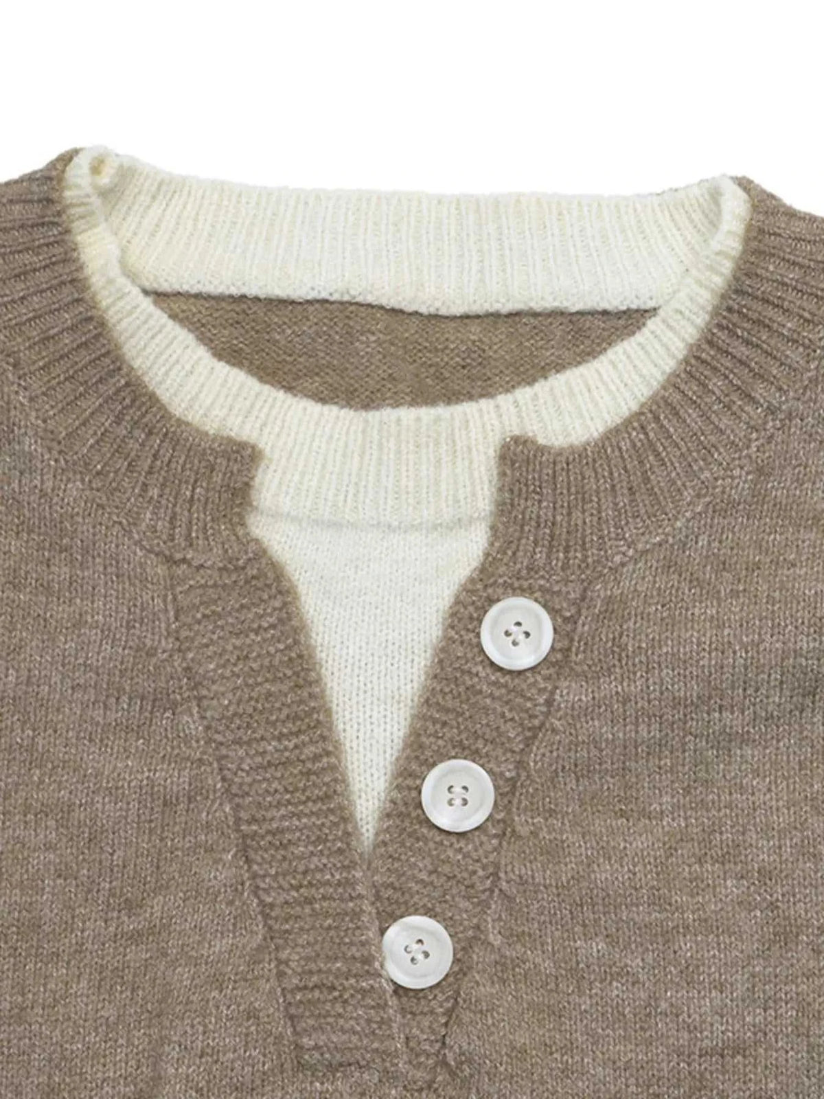 Dropped Shoulder Long Sleeve Sweater 100100679880888 40 Affordable Fashion Under $100 Jerry's Apparel 