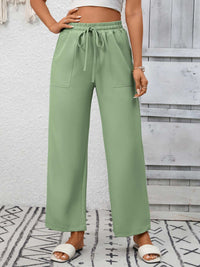 Casual Drawstring Wide Leg Pants 100100328755700 39 Affordable Fashion Under $100 Jerry's Apparel 