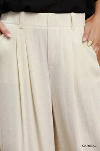 Umgee High Waist Linen Blend Wide Leg Trousers 100100678971704 49 Affordable Fashion Under $100 Jerry's Apparel 