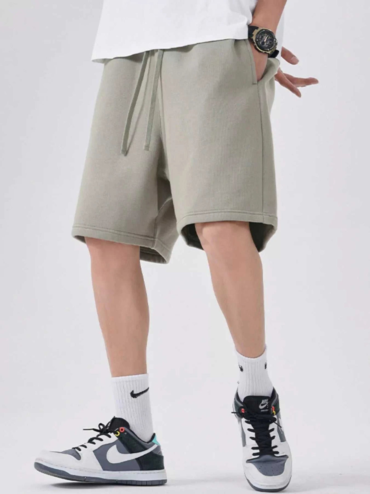 Men's Casual Drawstring Shorts 100400183666326 44 Affordable Fashion Under $100 Jerry's Apparel 