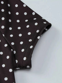 Polka Dot Cut-Out Front Mini Dress 100100763209154 25 Gifts for Her Jerry's Apparel 