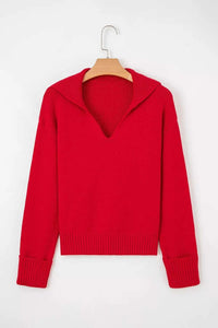 Ribbed Hem Long Sleeve Sweater 100100744981225 46 Affordable Fashion Under $100 Jerry's Apparel 
