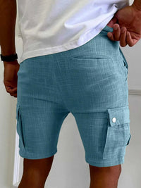 Men's Full Size Drawstring Casual Cargo Shorts Plus Size 100400652041377 44 Gifts for Him Jerry's Apparel 