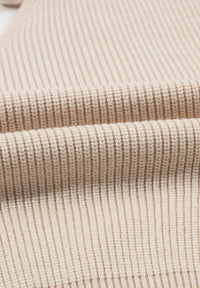 Tied Back V-Neck Long Sleeve Sweater