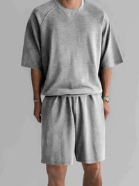 Men's Full Size Round Neck Top and Shorts Set Plus Size 100400057411424 41 Affordable Fashion Under $100 Jerry's Apparel 