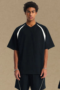 Men's Contrast Half Sleeve T-Shirt