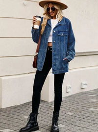 Button Up Long Sleeve Denim Jacket 100100316291883 79 Affordable Fashion Under $100 Jerry's Apparel 