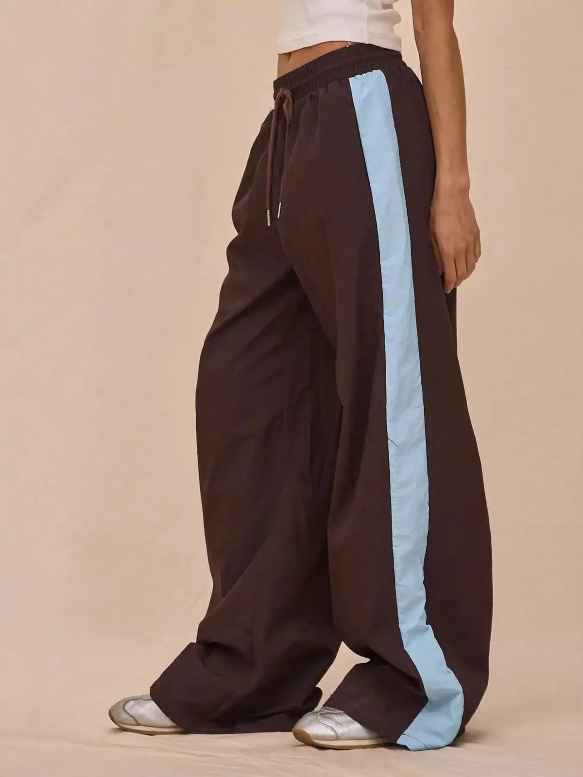 Color-Block Tracksuit and Wide-Leg Pants Set 100100146894386 85 Affordable Fashion Under $100 Jerry's Apparel 