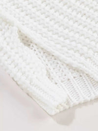 Ribbed Knit Round Neck Slouchy Chunky Sweater 100100533705787 48 Affordable Fashion Under $100 Jerry's Apparel 
