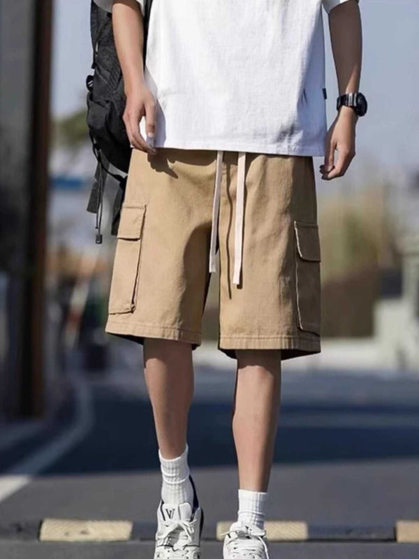 Men's Plus Size Casual Cargo Shorts with Drawstring 100400531563959 21 Affordable Fashion Under $100 Jerry's Apparel 