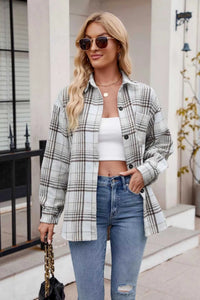 Casual Plaid Long Sleeve Shirt 100100836351743 38 Affordable Fashion Under $100 Jerry's Apparel 